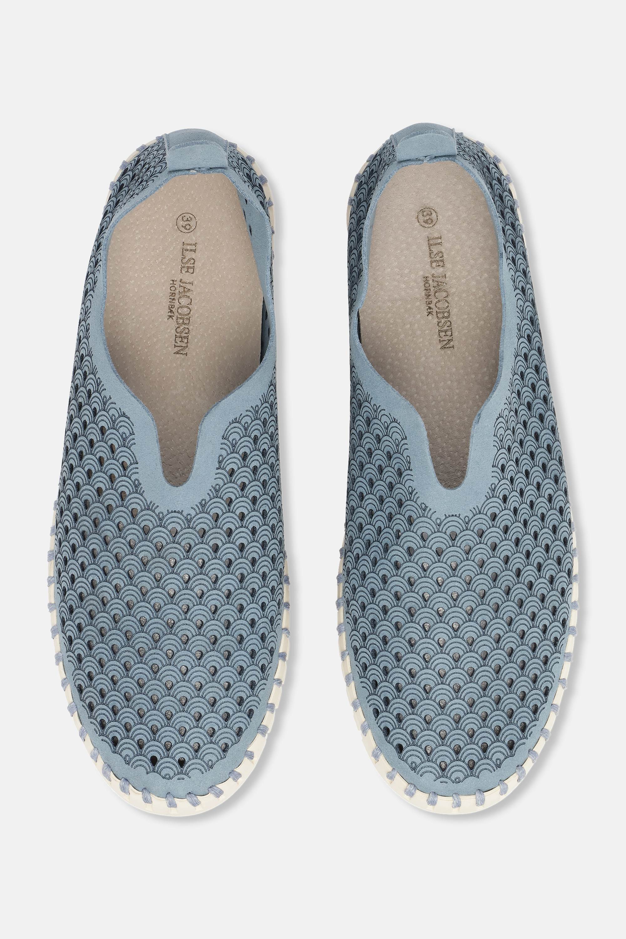 Tulip Slipper - Blue Cloud